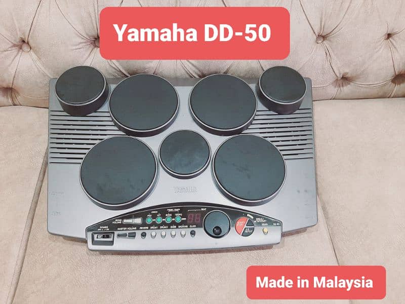 Yamaha DD-50 made in Malaysia 1