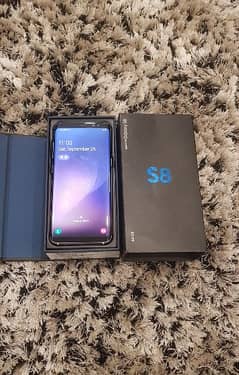 Samsung Galaxy S8 Snapdragon Compelet Box