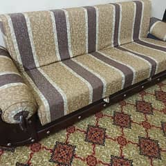 Sofa Bed, Carpet and Cupboard For sale