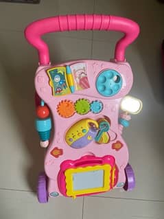 Kids walker pink colour