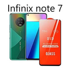 Infinix note 7 (6/128) 1 years used. With 80% health