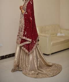 Branded bridal dress