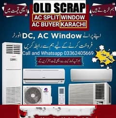 Apny purany split window ac humy dy