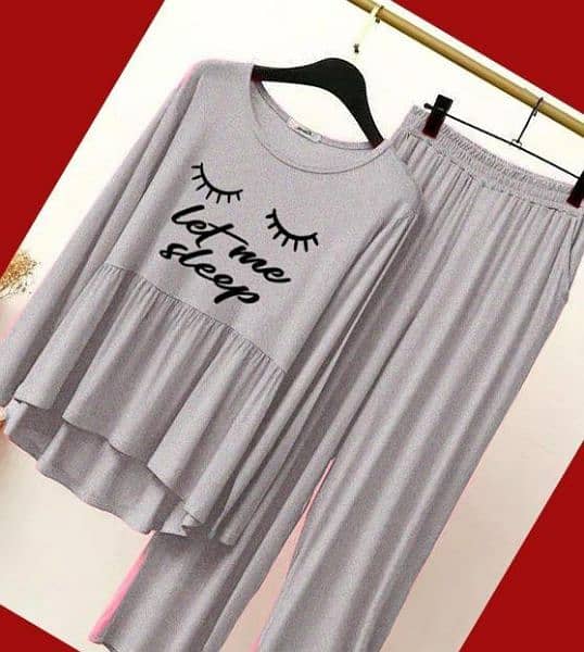 2 pcs women stitched sleepwear jersi stuff 4