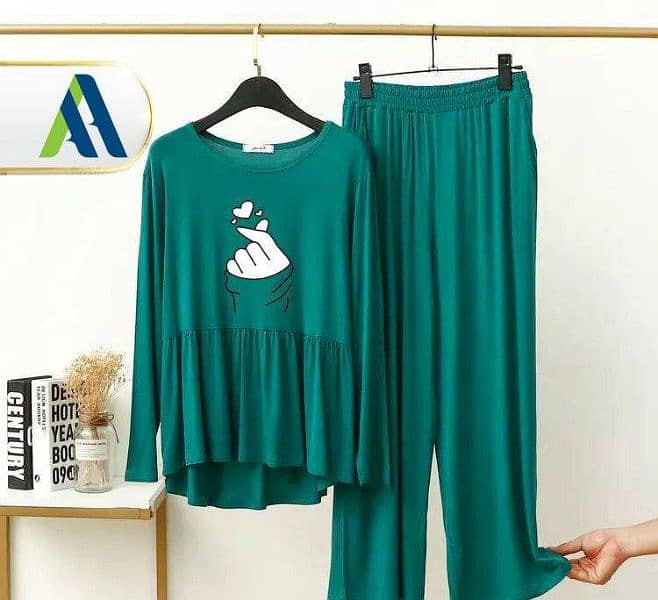 2 pcs women stitched sleepwear jersi stuff 6