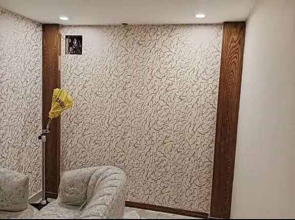 Ceiling / Wooden Floor / Wallpaper / WPC Fluted Panel / Wall Panel 7