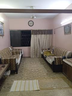 3 Bed Rooms Drawing Dinning Combine, 2nd Floor Chips Flooring, Pure West Open, Boundary Wall Project, Block K North Nazimabad