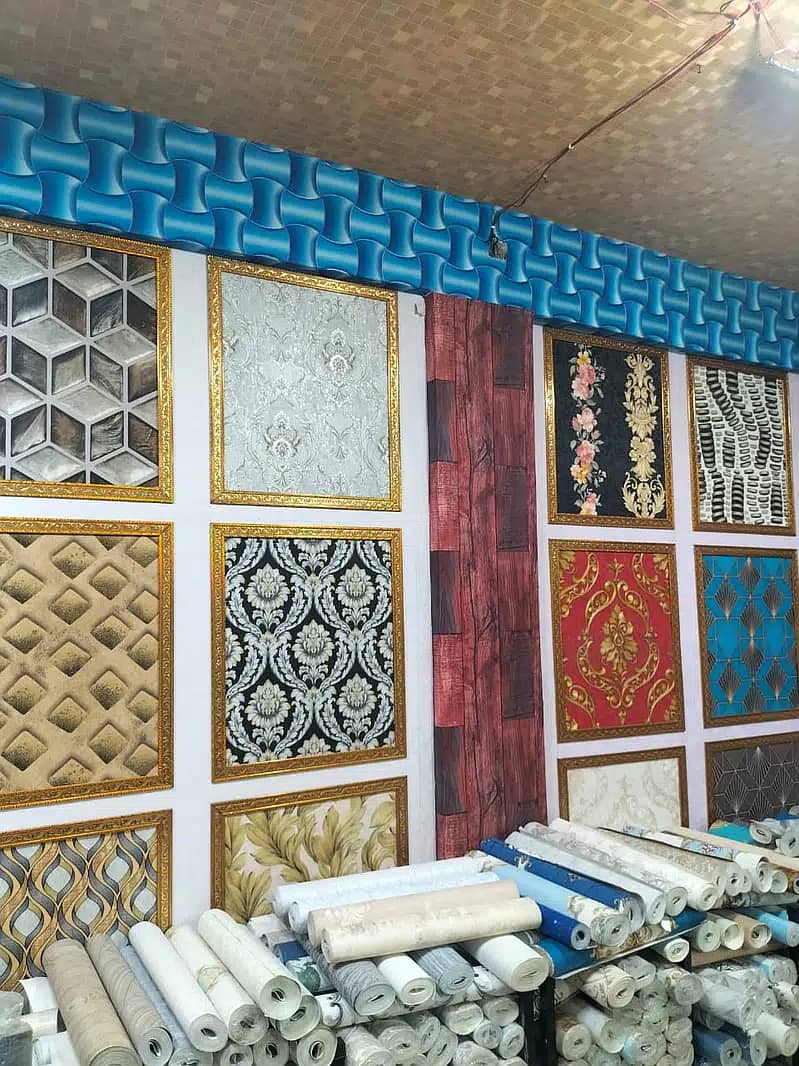 3D Wallpaper /WPC Fluted Panel /WallPanel/WPC Wall Panel /Roof Ceiling 2