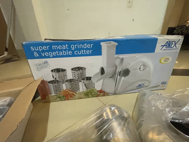 Anex Super Meat Grinder & Vegetable Cutter 1