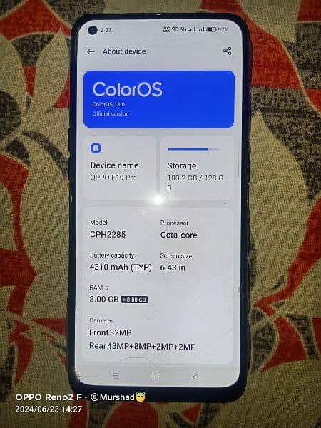 Oppo F19pro 4