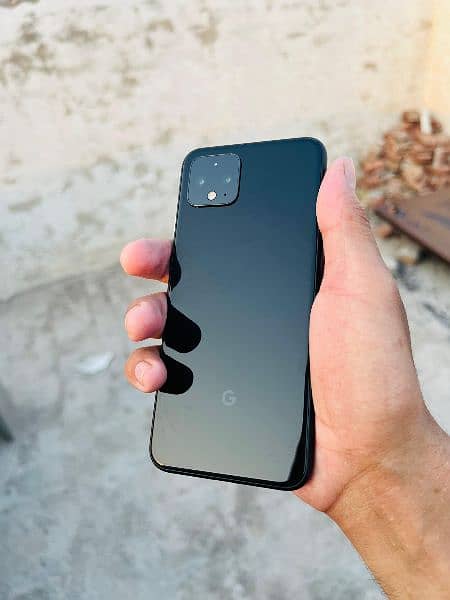 Pixel 4 dual sim pta just box open 0