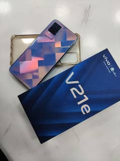 vivo v21e 8+128 complete box