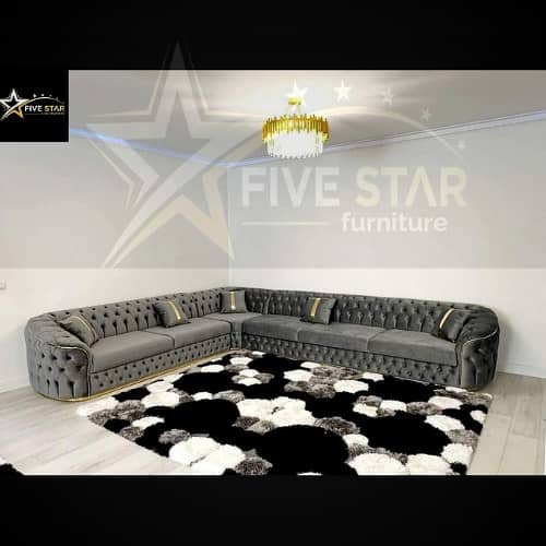 Sofa | Sofa Set | L Shape Sofa | Wooden Sofa | 5 Seater Sofa 9