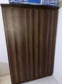 used furniture on sale including wardrobe,bed and 8 inch mattress