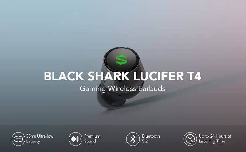 Black Shark Lucifer T4 Gaming Wireless Earbuds 0