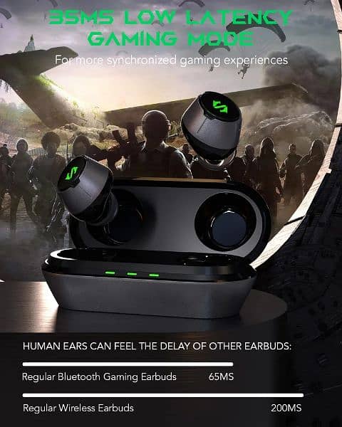 Black Shark Lucifer T4 Gaming Wireless Earbuds 7