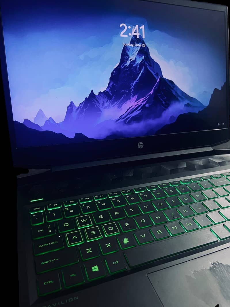 HP Pavilion 17.1" Gaming Laptop (Green Edition) 0