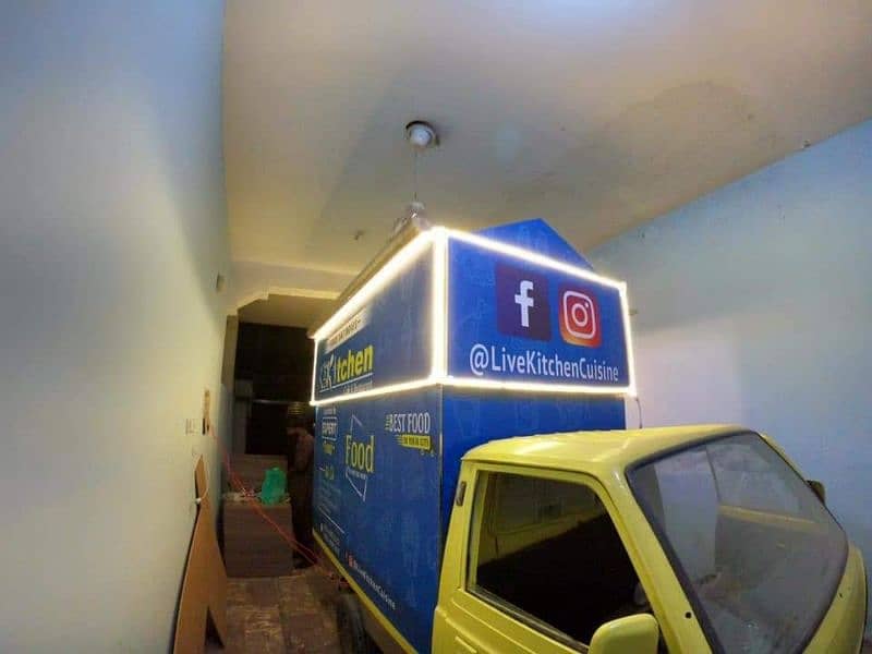 Suzuki mini truck kitchen for restaurants 1