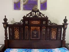 King Size Bed Mughal Style