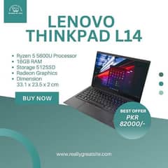 Lenovo Thinkpad L14 Ryzen 5 5600U 4GB Graphics Card imported 0
