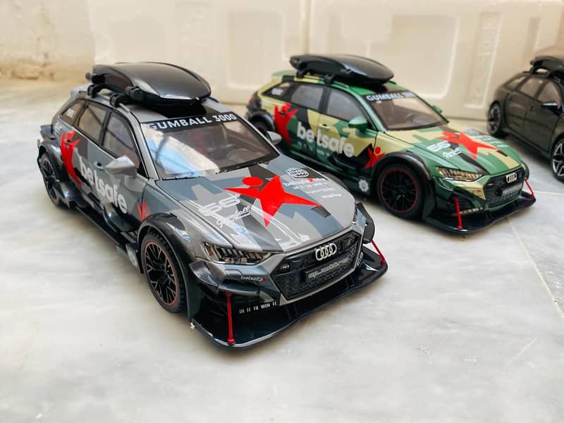 Audi RS6 Modified Vehicles  Model car Alloy Diecast 7