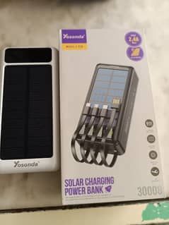 solar power bank30000 mah