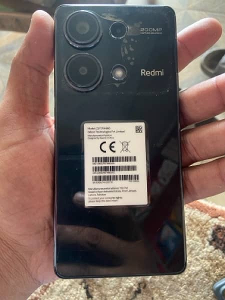 Redmi note 13pro 256 GB 8 Gb Ram 3