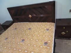 king size double bed dressing sidetables condition brand new ha solid