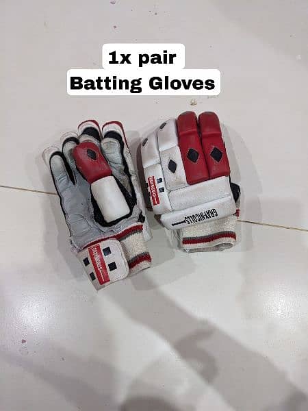 complete kit ( batting+keeping) 15