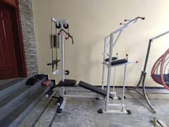 All in one gym machine for sale in new condition