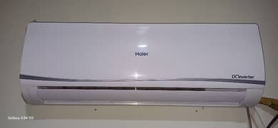 haier dc invertar 1 ton 10 by 10 condation 1 year use 0