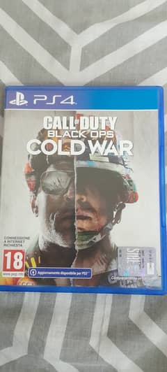 PS4 Call of Duty Black Ops COLD WAR