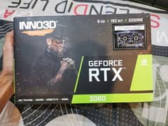 GeForce RTX 2060 6GB 192bit GDDR6 (UNUSED) SINGLE