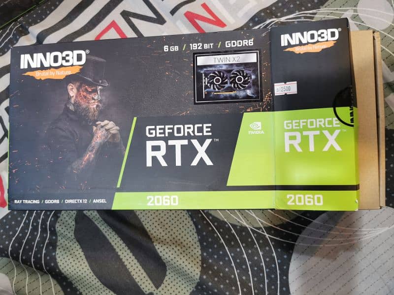 GeForce RTX 2060 6GB 192bit GDDR6 (UNUSED) SINGLE 1