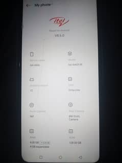 itel A60s sir mobile  10/9 condition mein ha box or charge be ha