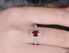 imported oval Zircon Ring