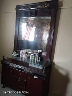 used dressing table and bed with tw side tables for sale