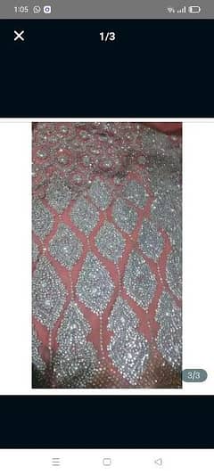 very heavy bridal upar coat