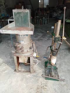 hand moulding and plastic crusher machine