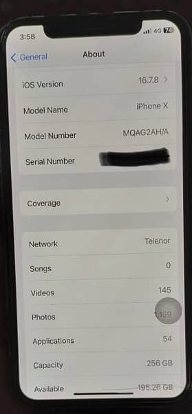 iphone x 256gb 1