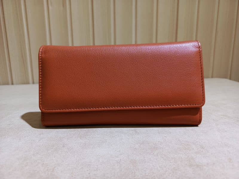 Women real leather Clutches 0