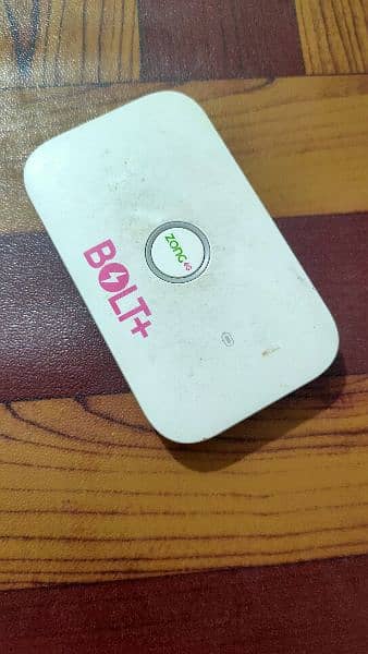 Zong 4G Bolt Plus Device 0