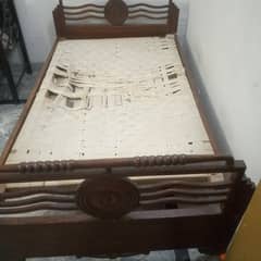 Wooden bed