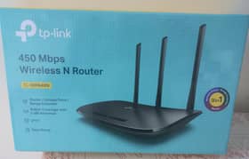 TP LINK WIFI ROUTER 450 MBPS (3 ANTENA)