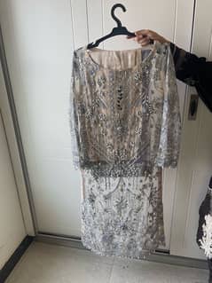 4pc Baroque branded formal dress originally Rs19,000