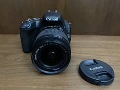 Canon 200D Excellent Condition + (Box, Battery, SD Card, Case, Strap)