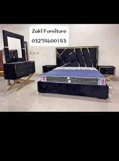 bed / bed set / double bed / king size bed / poshish bed / furniture