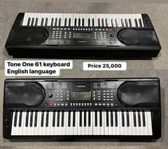 Tone one OTK-61 keyboard piano yamaha casio
