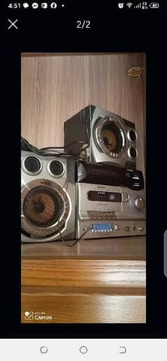 cassette player and radio