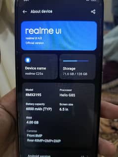 realme c25s 4/128